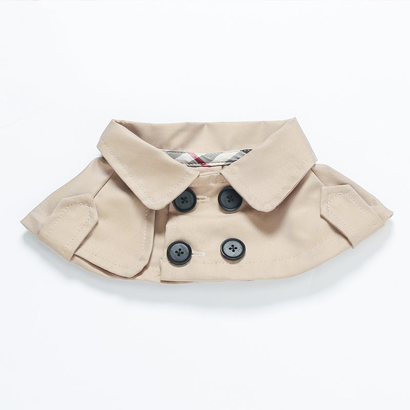 Winter Ins Pet Cats And Dogs Clothes Autumn And Winter Clothes Warm Trench Coat Cute Teddy Puppet Cat Net Red