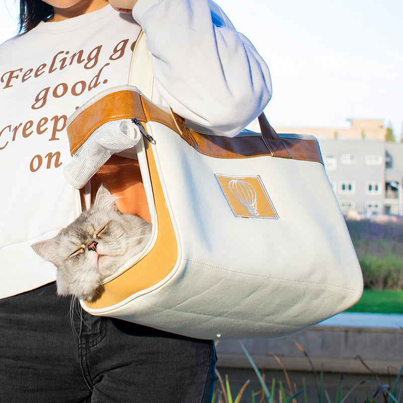 Portable Cat bag Large Outing Portable Cat Backpack