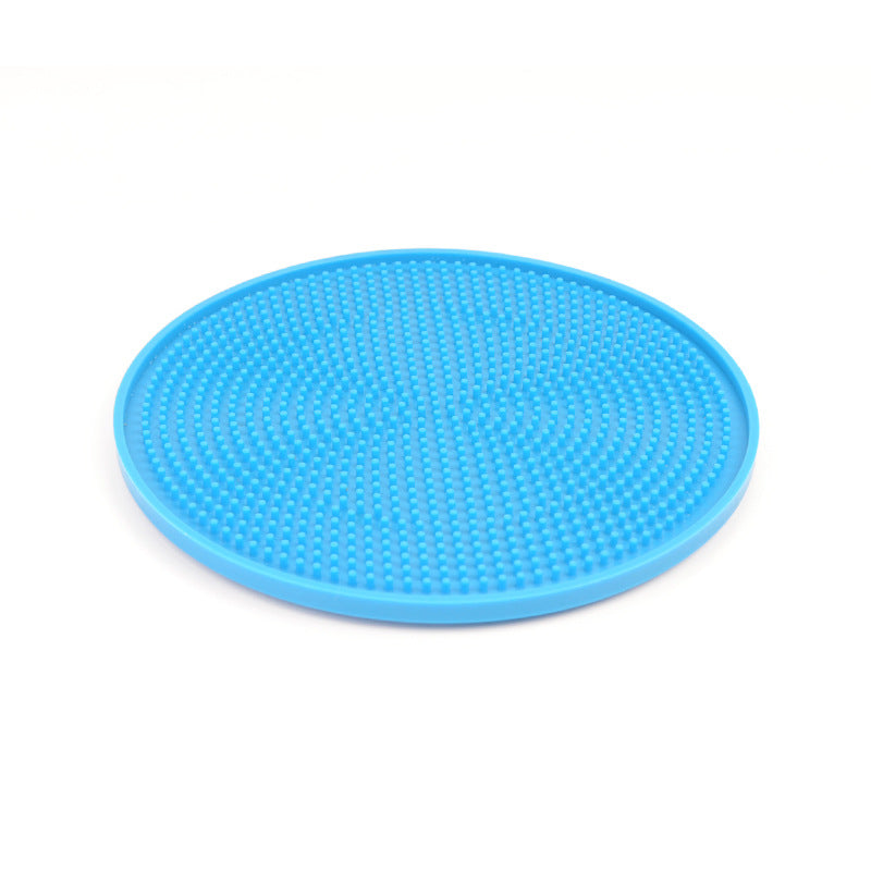 Silicone Pet Bowl Dog Licking Mat Slow Food Anti-Choke Bowl Anti-push Anti-overturning Silicone Dog Bowl