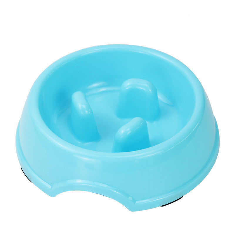 Choose Multiple Colors Anti-choking Pet Slow Food Bowl Anti-obesity Helps Healthy Slow Food