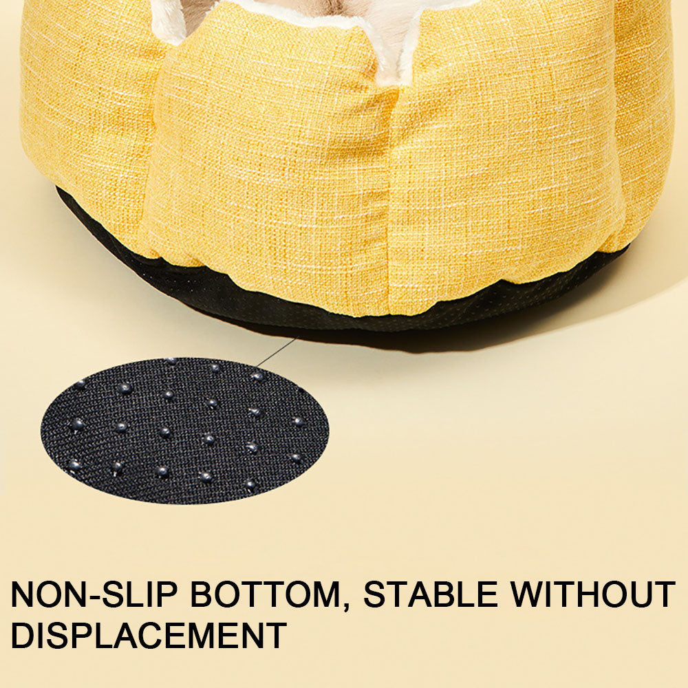 Cat Warm Cuddle Pineapple Bed Four Seasons