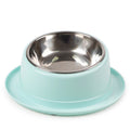 Domestic Stainless Steel Non-Slip Tilting Cat Bowl