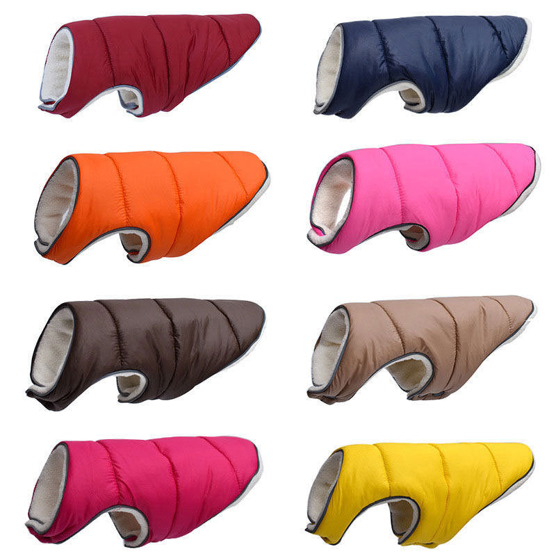 Golden Retriever Samoyed Reflective Cotton Vest
