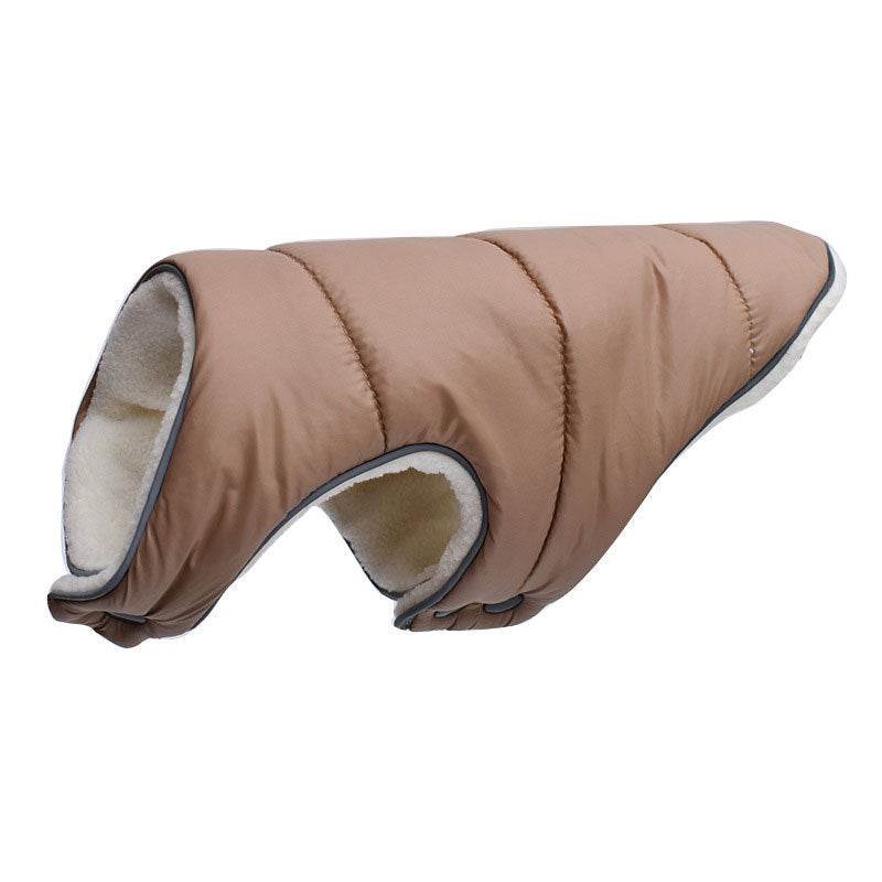 Golden Retriever Samoyed Reflective Cotton Vest