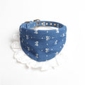 denim mini bib