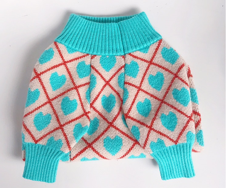 Pet Dog Clothes Pug Bulldog Bichon Bear Autumn And Winter Warm Sweater Stretch Cute
