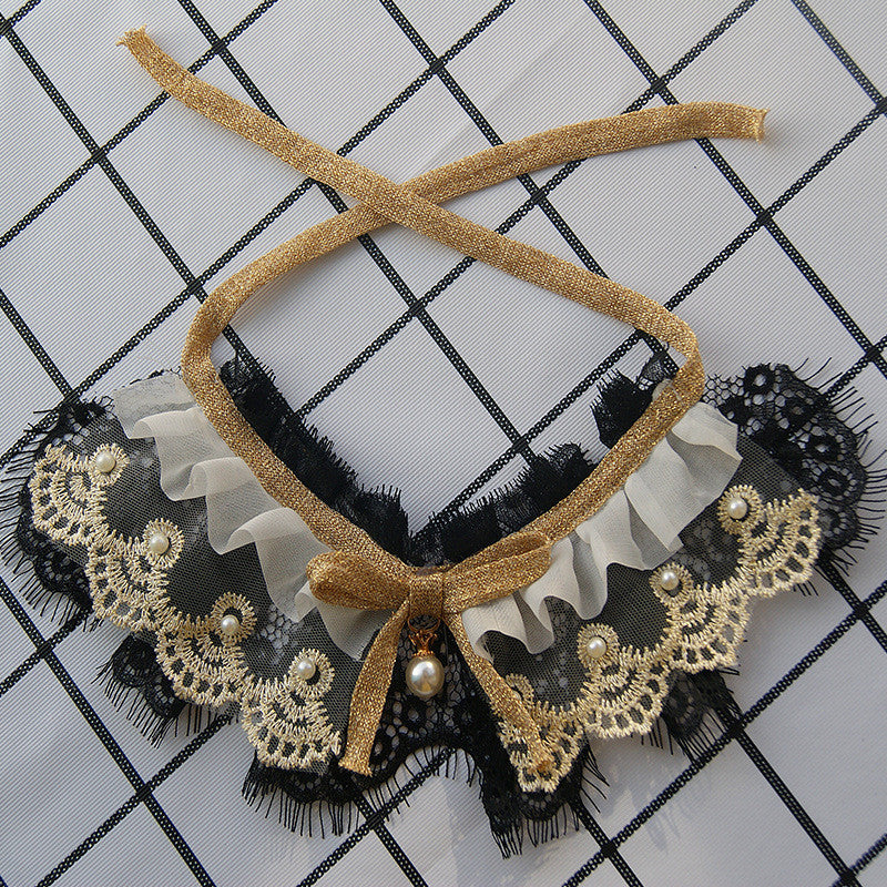 Cat Scarf Lace Dog Scarf Triangle Scarf