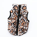 Padded Jacket Waistcoat Vest, Chemical Fiber Cotton, Traction Buckle