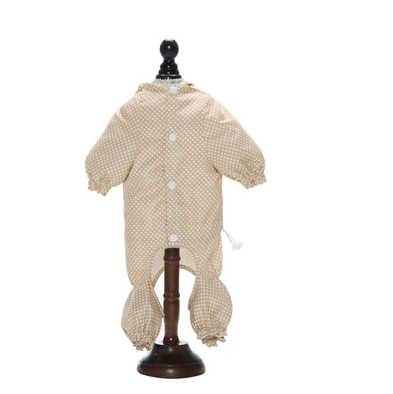 Four-Legged Waterproof And Dustproof Clothes For Going Out