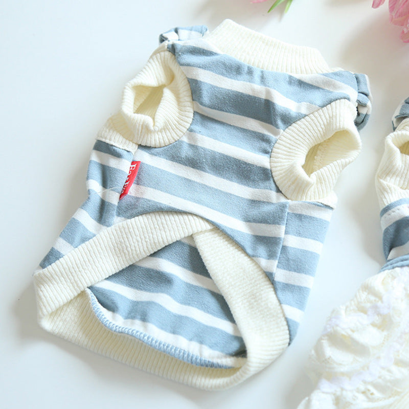 Dog Clothes Summer Thin Style Cat Scarf Couples Wear