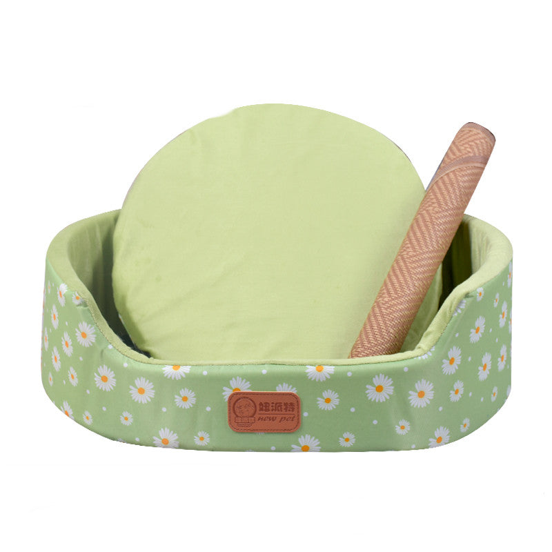 Four Seasons Universal Washable Teddy Kennel Small Dog And Cat Kennel Medium Dog Bed Pet Bed Dog Pad