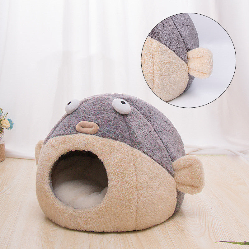 Cat Litter Warm Closed Kennel Small Dog Cold-Proof Four Seasons General