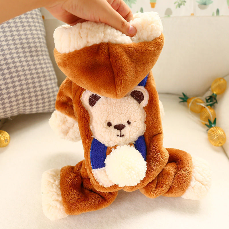 Dog Sweater Pet Clothes Teddy Clothes