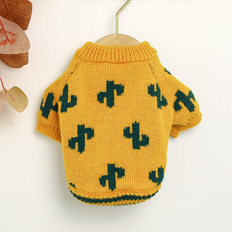 Dog Sweater Pet Clothes Teddy Clothes