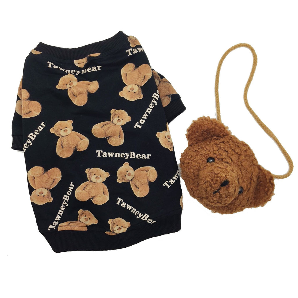 Dog Clothes Autumn New Bear Cotton Sweater