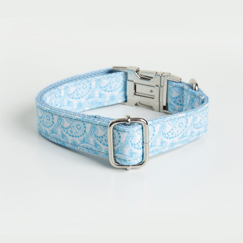 Zinc Alloy Buckle Lettering Dog Collar