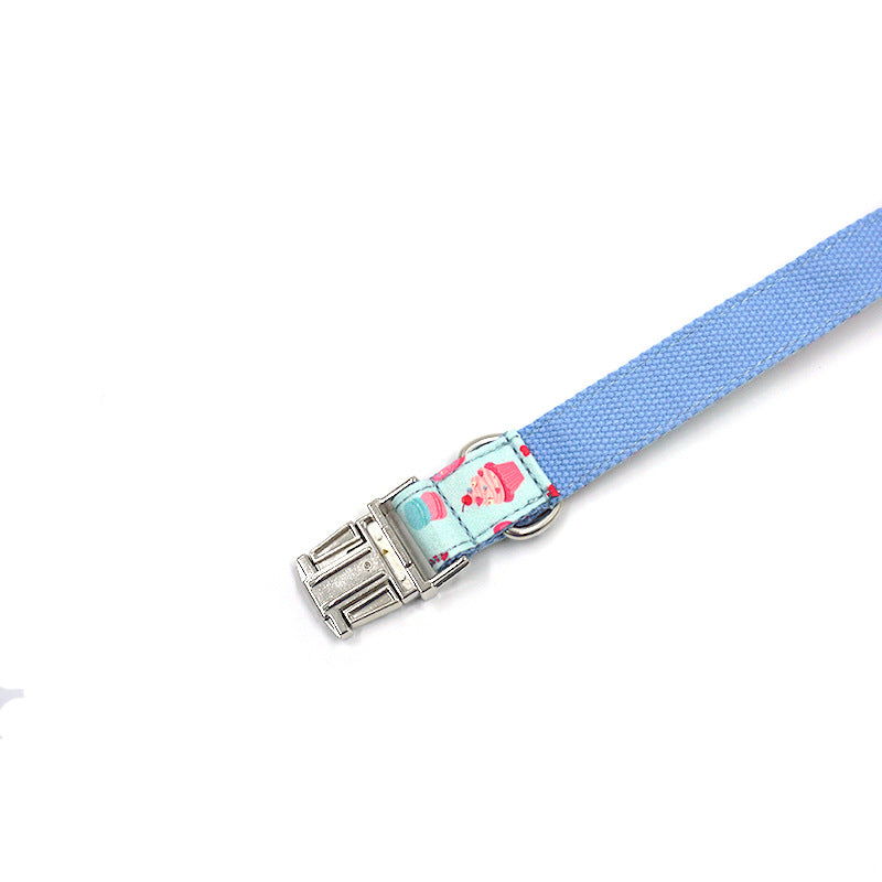 Macaron Pet Dog Collar Ice Cream Pet Dog Chain