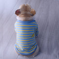 Tiger Dog Spring And Autumn Winter French Dogfighting Striped T-Shirt Sweater