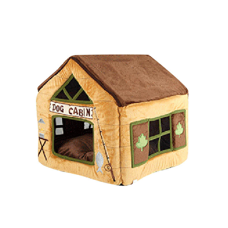 New Foldable Removable Washable Cartoon Doghouse