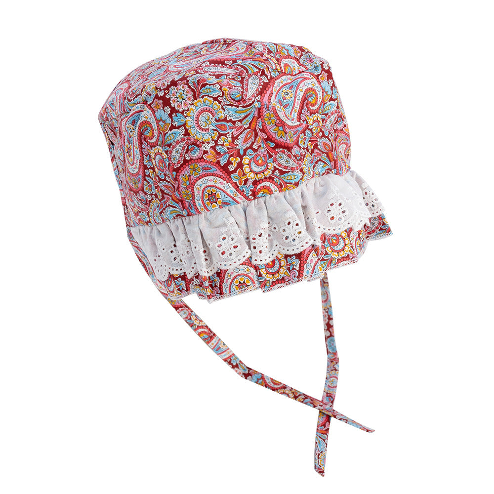 Thin Pet Hat Cute Dog Headgear Lace Lace Dog Sun Hat