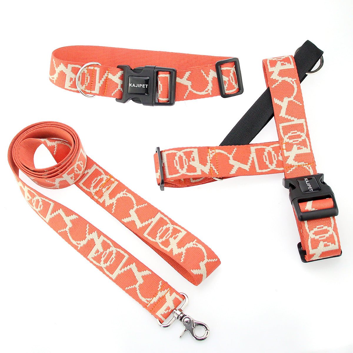 Small And Medium-sized Dog Teddy Vest-style Collar, Chest Strap, Puppies, Dog Chain