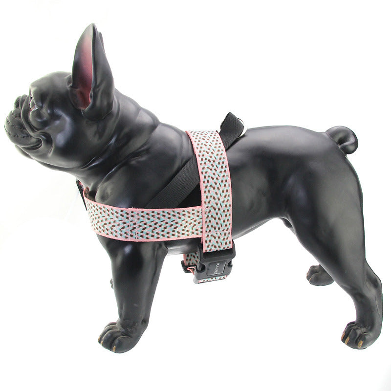 Small And Medium-sized Dog Teddy Vest-style Collar, Chest Strap, Puppies, Dog Chain