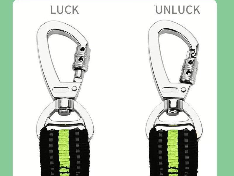 Pet Dog High Elastic Traction Rope Strong Fastener Big Dog Special Traction Rope Spot Wholesale