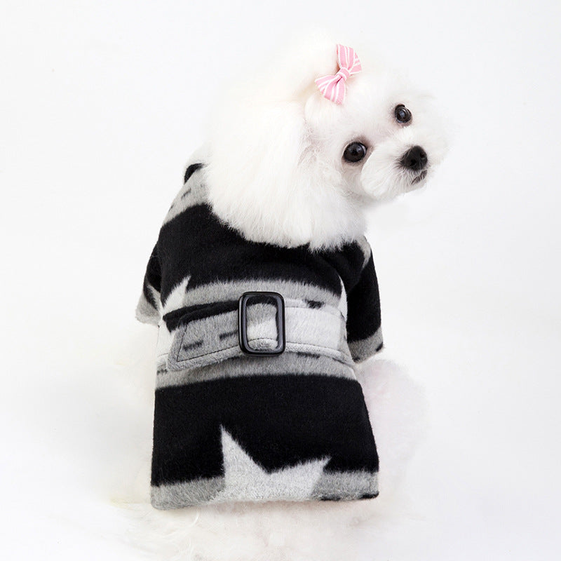 Pet five-pointed star clothes