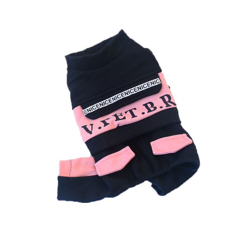 Pet four-legged one-piece clothes