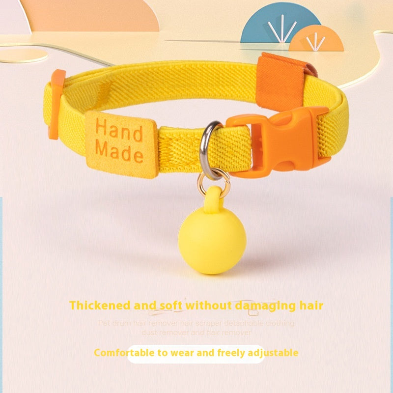 Small Dog Decorations Pet Collar Polyester