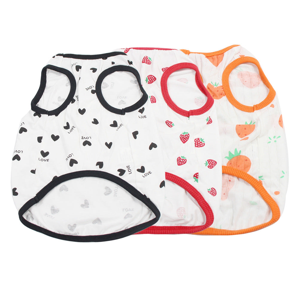 Thin PET Vest Anti-lint