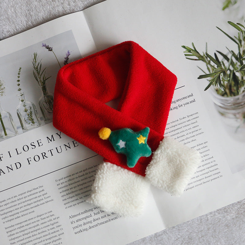 Dog Scarf Cat Hat Bib Jewelry Winter