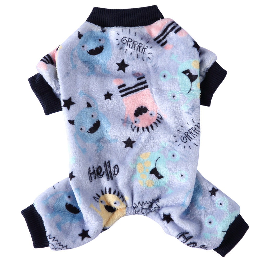 Autumn Clothes Four-legged Pet Clothing