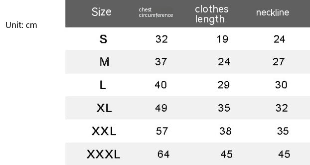 Fashion Personality New Dog Clothes