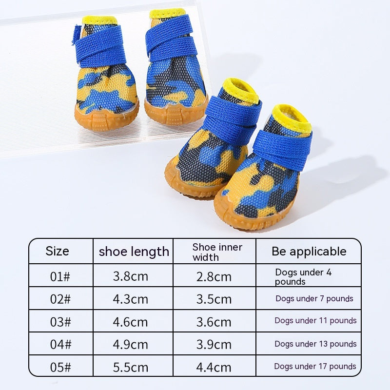 Pet Shoes Is Not Easy To Drop Poodle