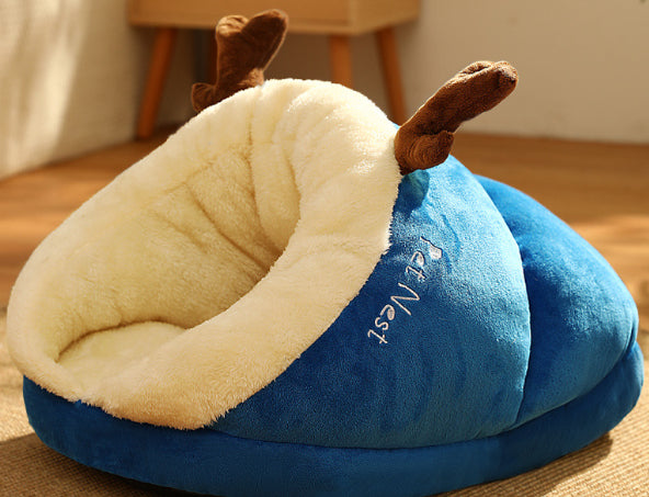 Warm Velvet Padded Thickened Small Dog Nest