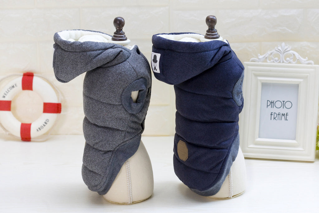 Teddy Pet Clothing Two-leg Cotton-padded Clothes