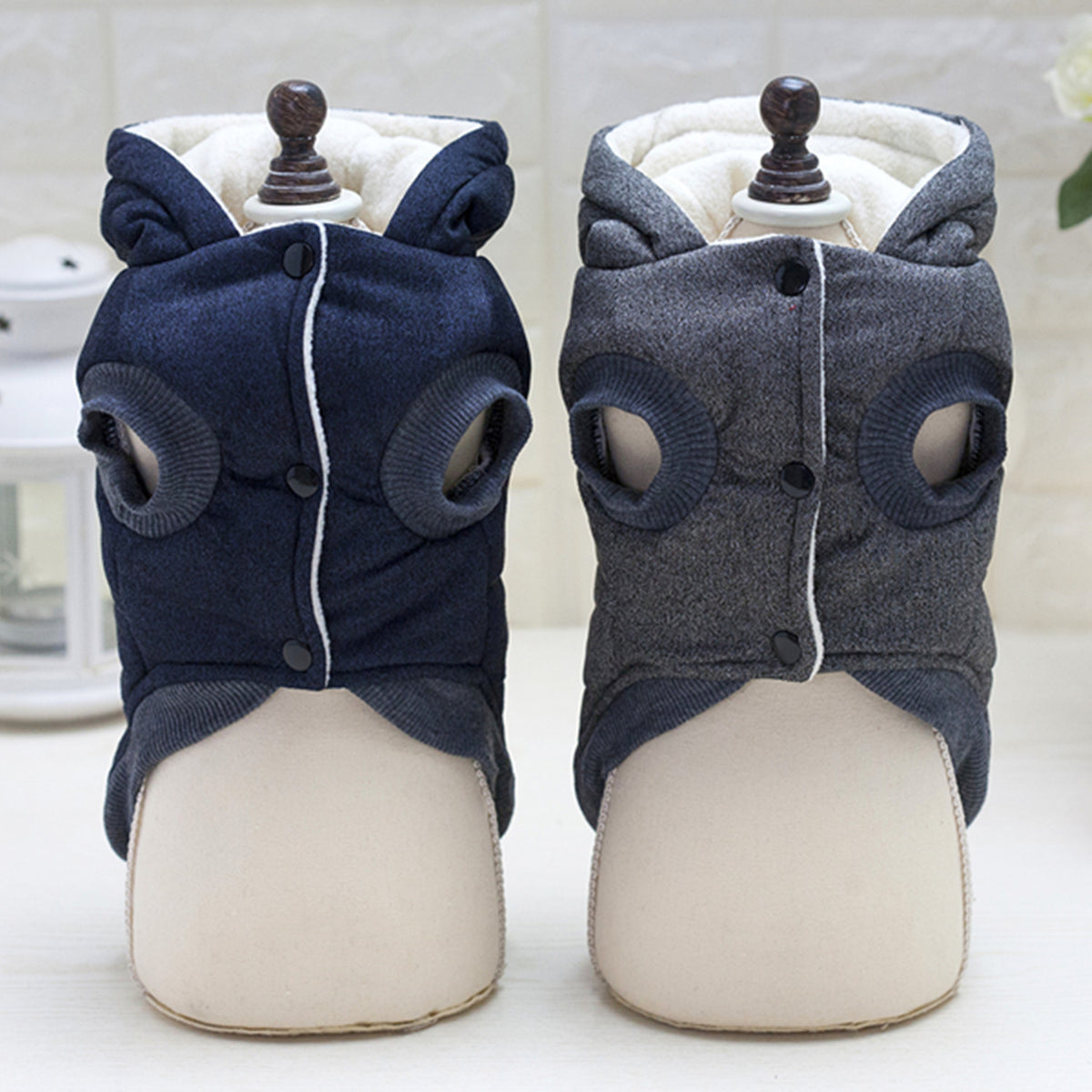Teddy Pet Clothing Two-leg Cotton-padded Clothes