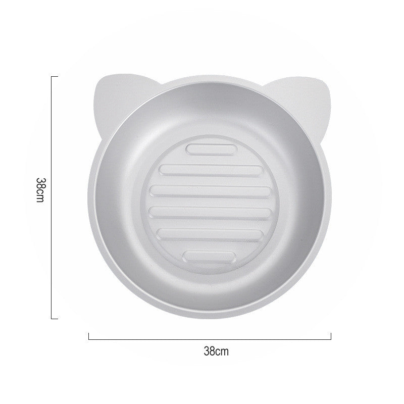 Cool cooling aluminum cat pan