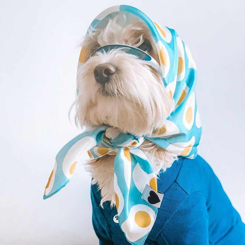 New Pet Saliva Towel Triangle Scarf