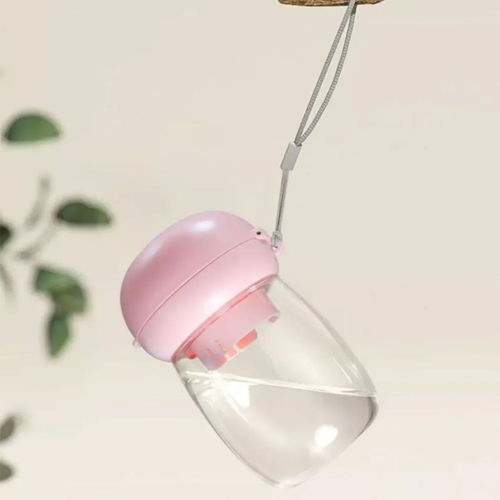 Portable Pet Water Bottle Outdoor Travel Drinking Cup Feeding Bowl With Lanyard For Small Medium Cats Dogs Pet Supplies High Temperature Resistance