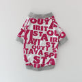 Dog Tide Brand T-shirt Letter Spring And Summer