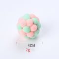 Pet cat toy elastic ball