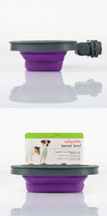 Flexible food and water bowl