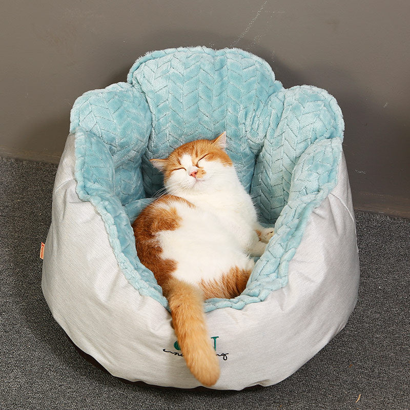 Thick Petals Pet AutumnWinter Cat Nest