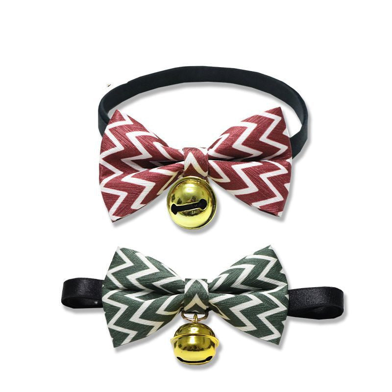 Pet bow tie bell