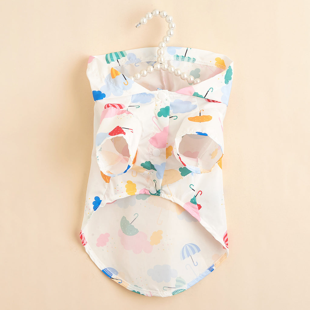 Cute Cartoon Pattern Colorful Pet Clothes