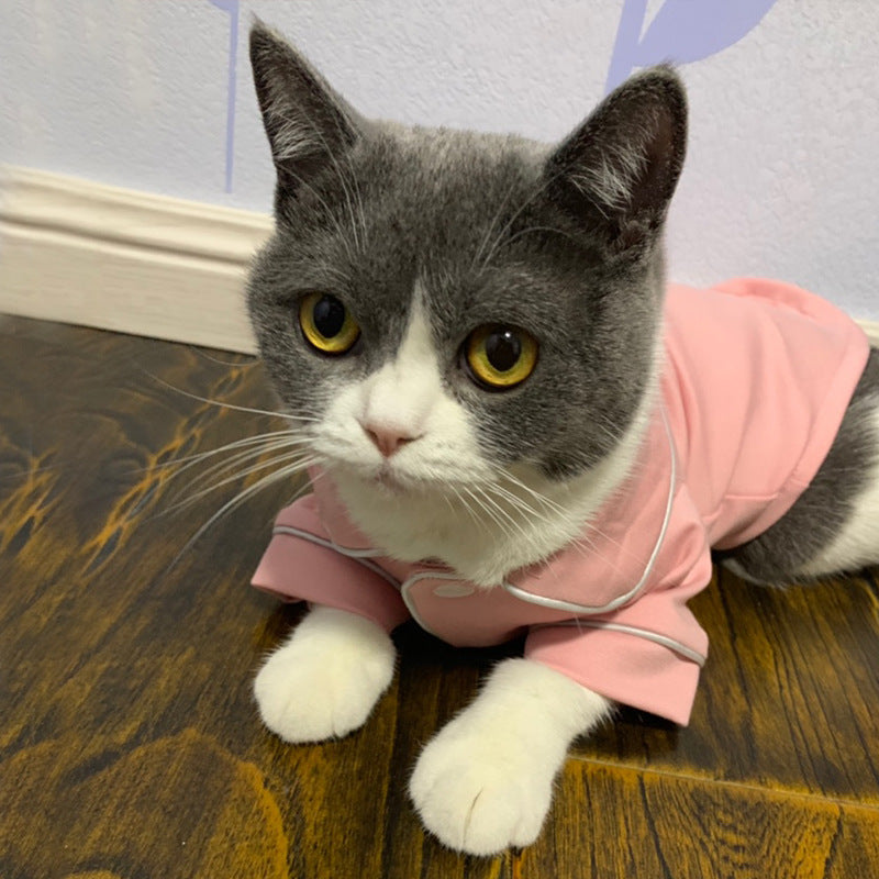 Cat clothes summer dress