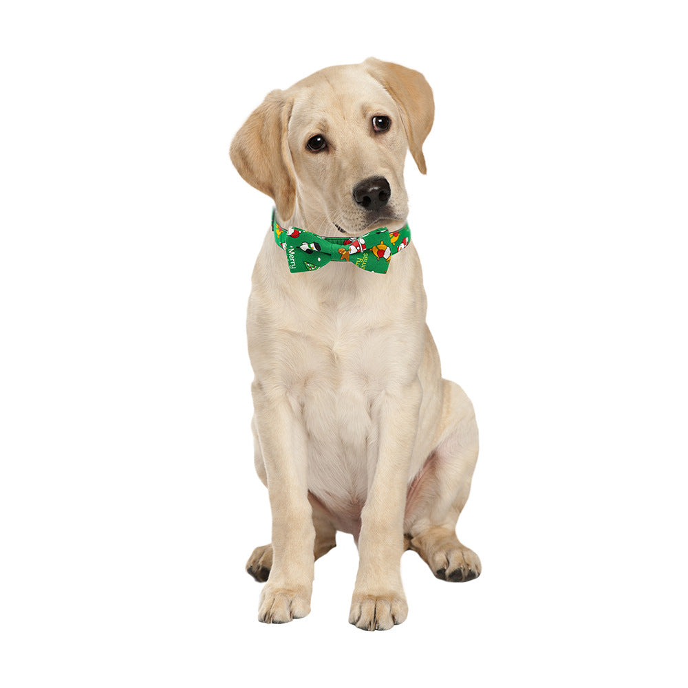 Simplicity Creative Printed Christmas Dog Collar Pet Supplies