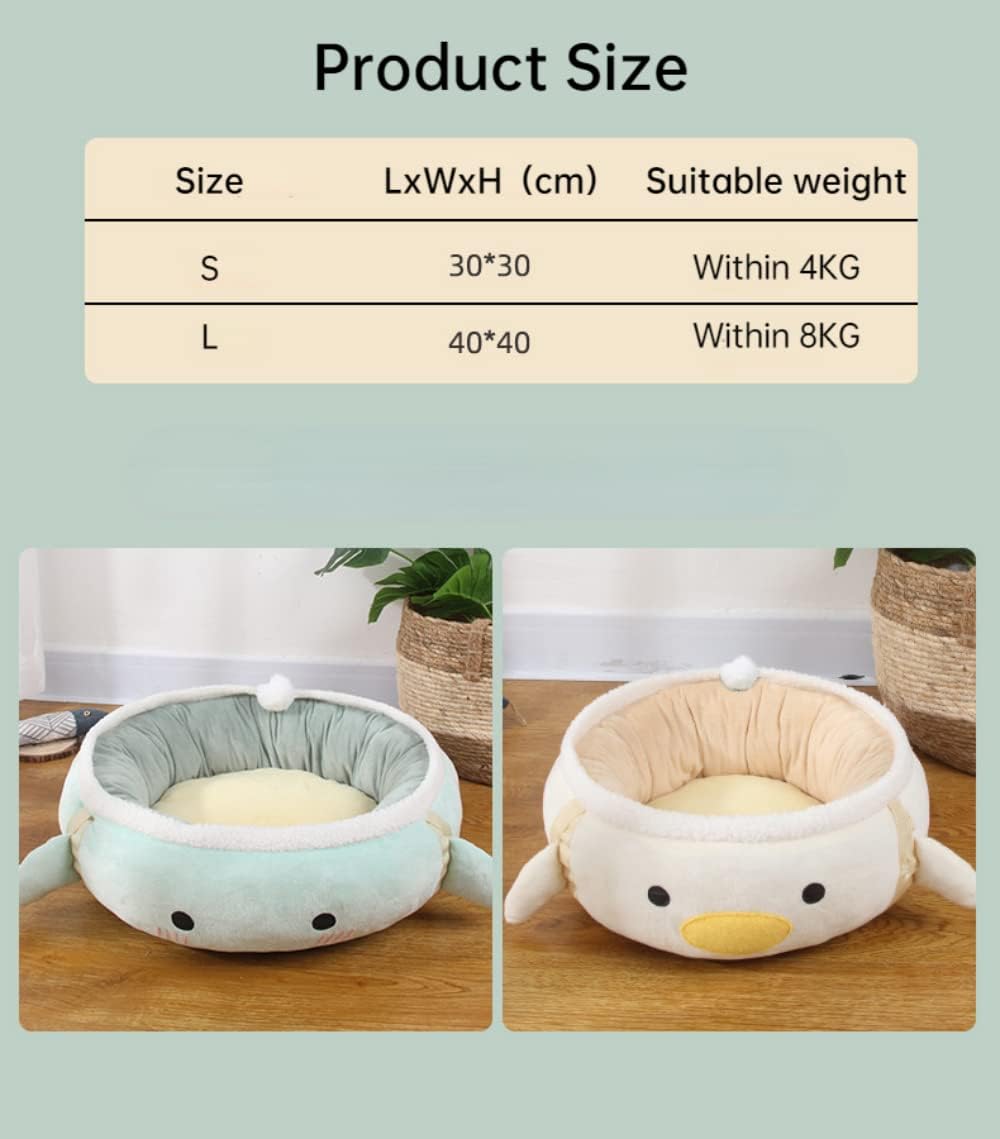 Cat Nest Chick Dinosaur Shape Cat Bed Cat Hammock Cute And Comfortable Cat Sofa Bed Can Be Hung Can Be Placed Flat Pet Bed Suitable For Small Cats And